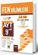 Çap Yayınları AYT Fen Bilimleri 9 X 40 Up Deneme 2023 Özel Baskı
