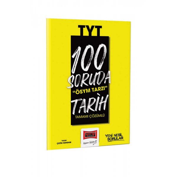 Yargı Yayınları 2023 100 Soruda ÖSYM Tarzı TYT Tarih Tamamı Çözümlü Soru Bankası