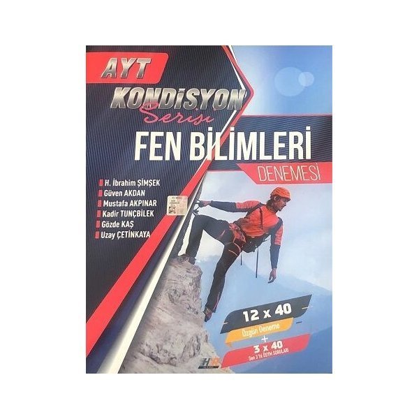 Hız ve Renk Yayınları AYT Fen Bilimleri Kondisyon Serisi Denemeleri