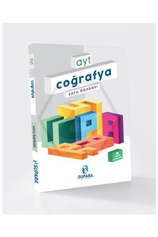 Supara Yayınları AYT Coğrafya Soru Bankası