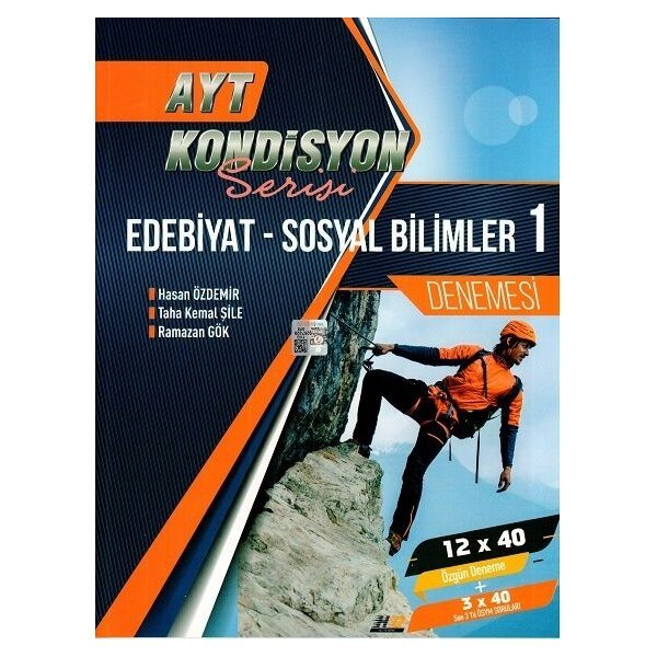 Hız ve Renk Yayınları AYT Edebiyat Sosyal Bilimler 1 Kondisyon 12 x 40 Denemesi