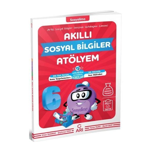 Arı Yayıncılık 6. Sınıf Sosyal Bilgiler Akıllı Atölyem