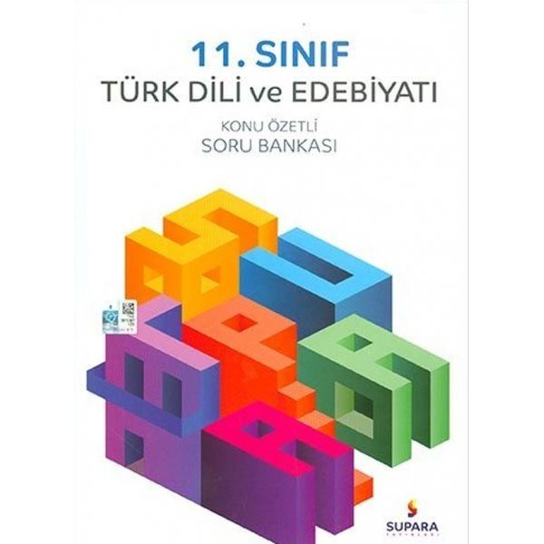 Supara Yayınları 11. Sınıf Türk Dili ve Edebiyatı Konu Özetli Soru Bankası