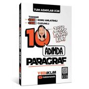Yediiklim Yayınları Tüm Adaylar İçin 10 Adımda Paragraf Video Konu Anlatımlı ve Video Çözümlü Soru Bankası