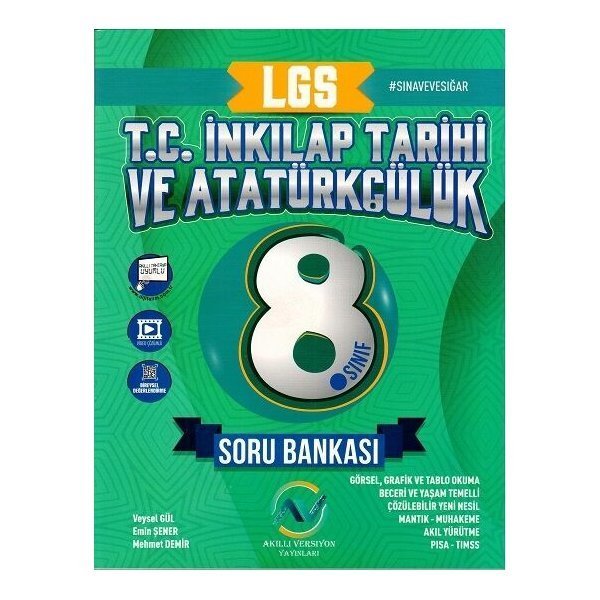 Av Yayınları 8. Sınıf LGS T.C. İnkılap Tarihi ve Atatürkçülük Soru Bankası