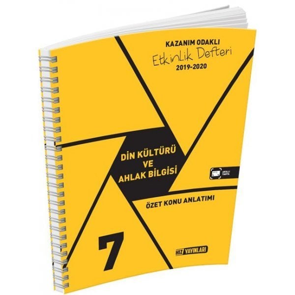 Hız Yayınları 7. Sınıf Din Kültürü ve Ahlak Bilgisi Etkinlik Defteri