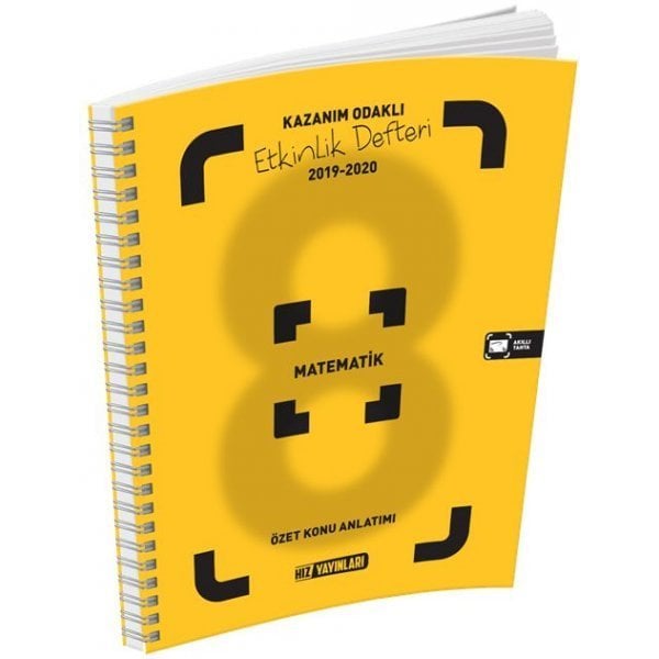Hız Yayınları 8. Sınıf Matematik Etkinlik Defteri