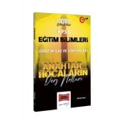 Yargı Yayınları 2023 KPSS Eğitim Bilimleri Anahtar Hocaların Öğretim İlke ve Yöntemleri Ders Notları