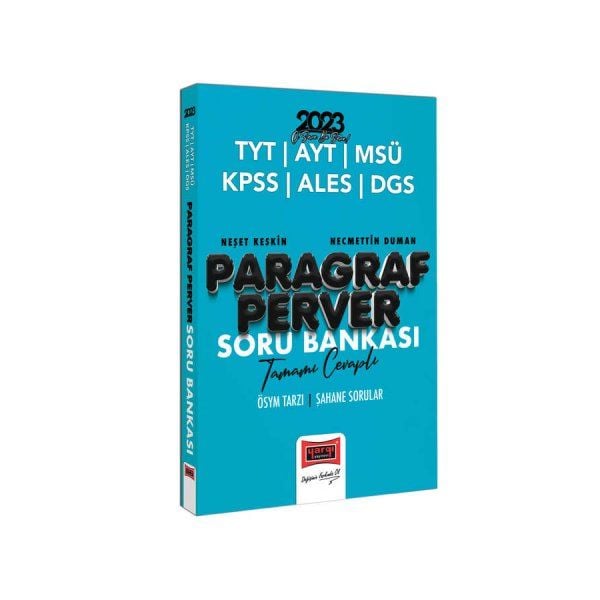 Yargı Yayınları 2023 KPSS Paragrafperver Tamamı Çözümlü Soru Bankası