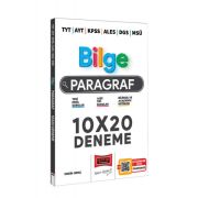 Yargı Yayınları 2023 TYT AYT KPSS ALES DGS MSÜ Bilge Paragraf 10x20 Deneme Sınavı