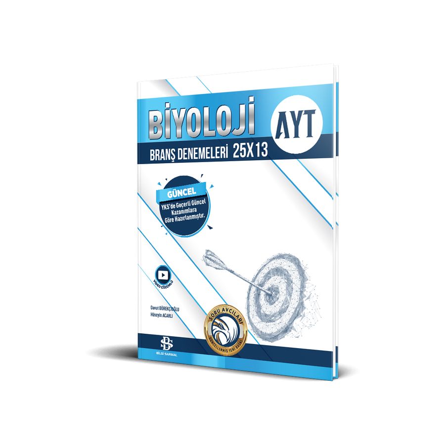 Bilgi Sarmal Yayınları AYT Biyoloji 25 x 13 Denemeleri