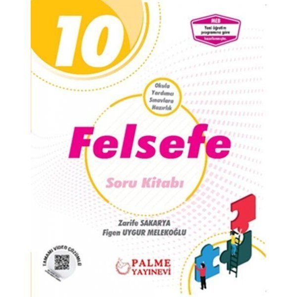Palme Yayınları 10. Sınıf Felsefe Soru Kitabı