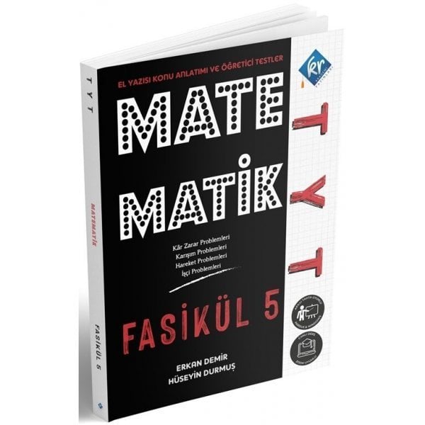 KR Akademi TYT Matematik El Yazısı Konu Anlatım 5. Fasikül