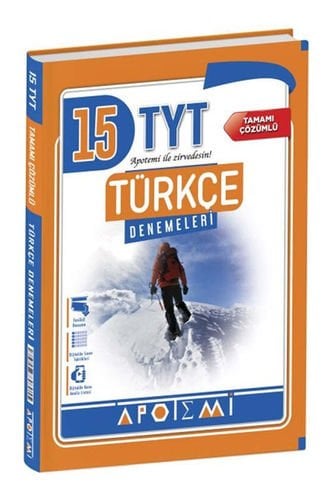 Apotemi Yayınları TYT Türkçe 15 Deneme