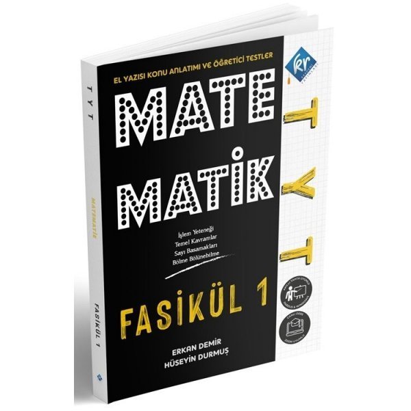 KR Akademi TYT Matematik El Yazısı Konu Anlatım 1. Fasikül