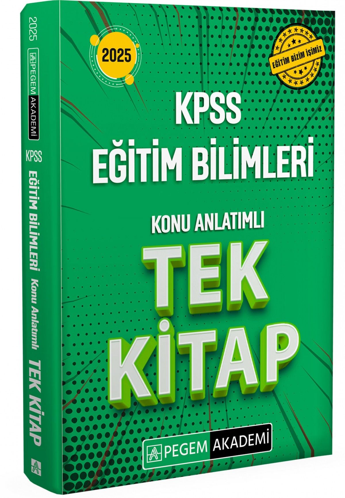Pegem Yayınları 2025 KPSS Eğitim Bilimleri Konu Anlatımlı Tek Kitap