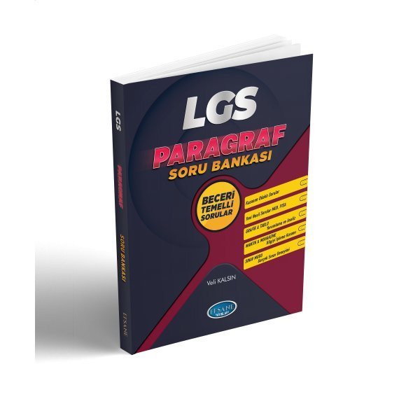 Efsane Yayınları 8.Sınıf LGS Paragraf Soru Bankası ( Beceri Temelli Sorular )