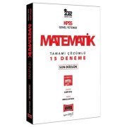 Yargı Yayınları 2022 KPSS Genel Yetenek Matematik Son Düzlük Tamamı Çözümlü 15 Deneme