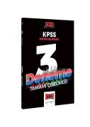Yargı Yayınları 2023 KPSS Eğitim Bilimleri Tamamı Çözümlü Muhteşem 3 Deneme Sınavı