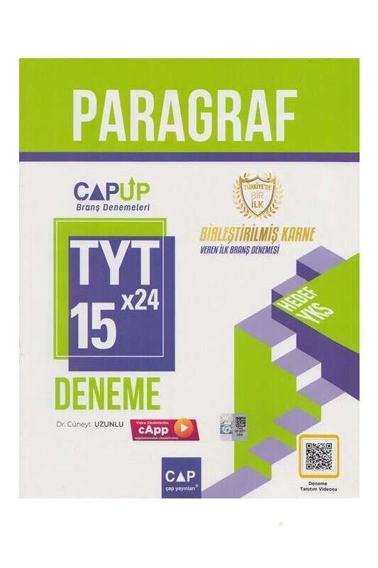 Çap Yayınları TYT Paragraf 15×24 Branş Denemesi