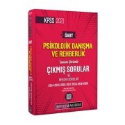 Pegem Yayınları 2021 KPSS ÖABT Psikolojik Danışma ve Rehberlik Tamamı Çözümlü Çıkmış Sorular ve Benzer Sorular