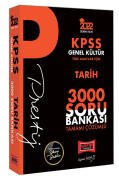 Yargı Yayınları 2022 KPSS Genel Kültür Tarih Prestij Seri Tamamı Çözümlü 3000 Soru Bankası