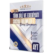 Bilgi Sarmal Yayınları AYT Türk Dili ve Edebiyatı Sosyal Bilimler 1 Yıldızlar Yarışıyor 10 lu Branş Denemeleri