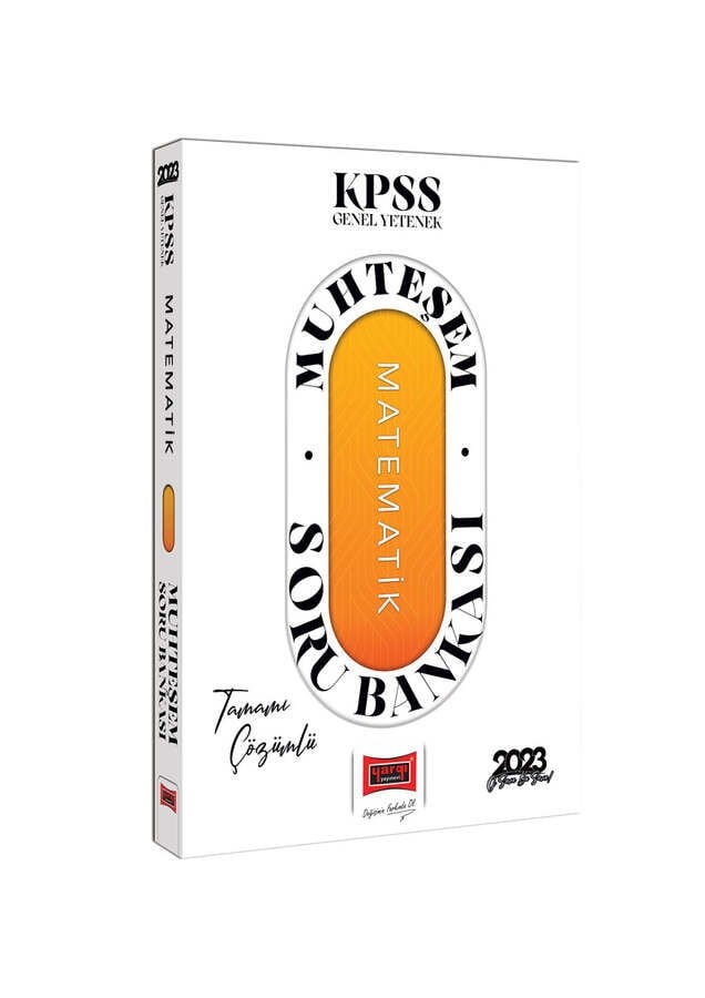 Yargı Yayınları 2023 KPSS Genel Yetenek Muhteşem Matematik Tamamı Çözümlü Soru Bankası