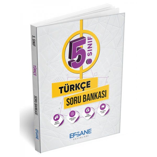 Efsane Yayınları 5.Sınıf Türkçe Soru Bankası ( Tamamı Video Çözümlü )