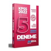 Hocawebde Yayınları 2022 KPSS Genel Yetenek Genel Kültür Tamamı Çözümlü 5 Fasikül Deneme Sınavı
