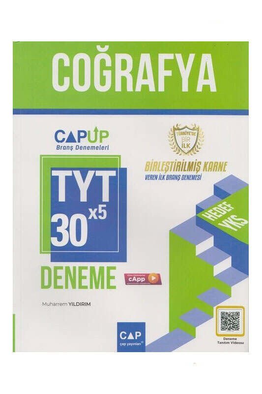 Çap Yayınları TYT Coğrafya 30 X 5 Up Deneme