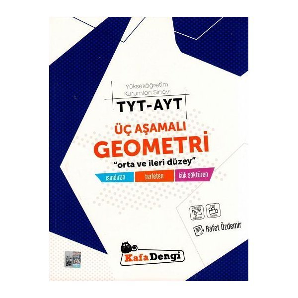Kafa Dengi Yayınları TYT AYT Geometri Üç Aşamalı Orta ve İleri Düzey