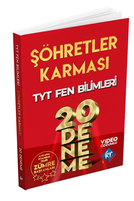 KR Akademi 2022 TYT Şöhretler Karması Fen Bilimleri 20 Deneme