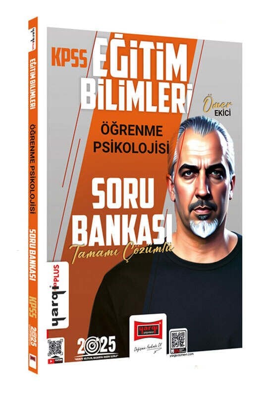 Yargı Yayınları 2025 KPSS Eğitim Bilimleri Tamamı Çözümlü Öğrenme Psikolojisi Soru Bankası