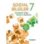 Tudem Yayınları 7.Sınıf Sosyal Bilgiler Kazanım Odaklı Soru Bankası