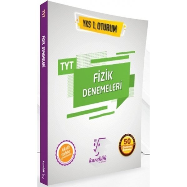 Karekök Yayınları TYT Fizik 50 Çözümlü Deneme