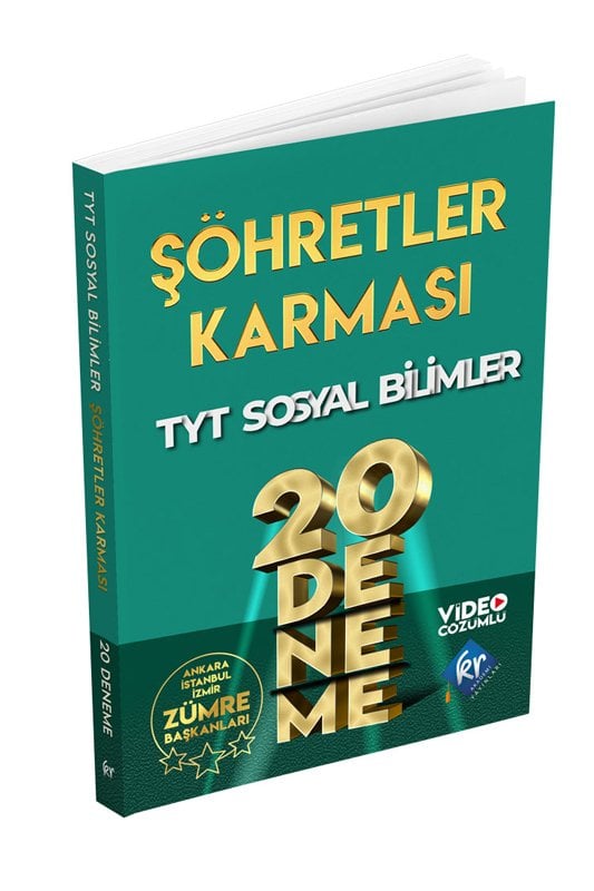 KR Akademi 2022 TYT Şöhretler Karması Sosyal Bilimler 20 Deneme