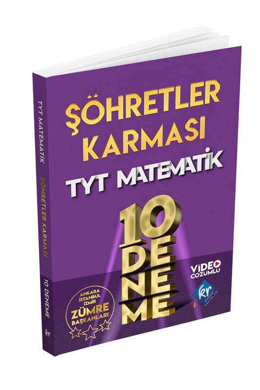 KR Akademi 2022 TYT Şöhretler Karması Matematik 10 Deneme