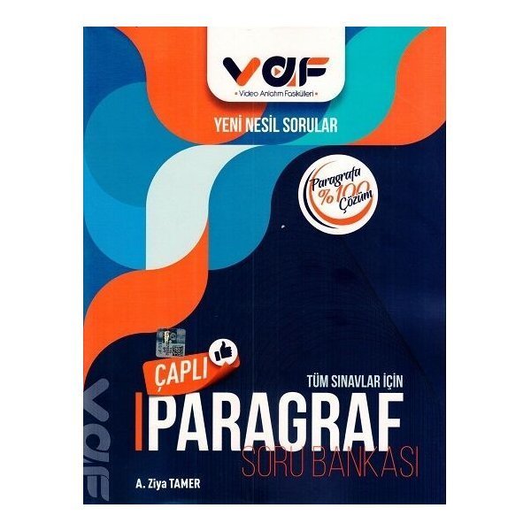 Çap Yayınları Tüm Sınavlar İçin Paragraf Vaf Soru Bankası