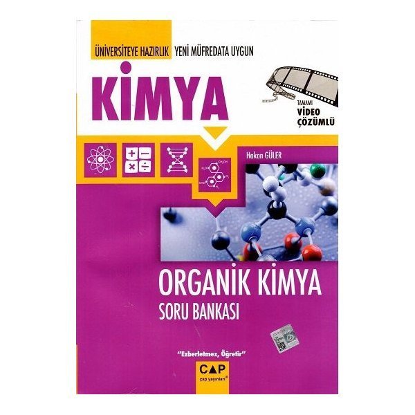 Çap Yayınları Üniversiteye Hazırlık Organik Kimya Soru Bankası