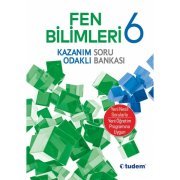 Tudem Yayınları 6.Sınıf Fen Bilimleri Kazanım Odaklı Soru Bankası