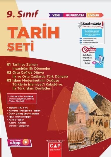 Çap Yayınları 9. Sınıf Tarih Anadolu Seti