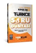 Yediiklim Yayınları KPSS 2025 Genel Yetenek Türkçe Soru Dünyası