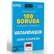 Yargı Yayınları 2023 KPSS Tüm Adaylar İçin 100 Soruda Vatandaşlık Tamamı Çözümlü Soru Kitapçığı