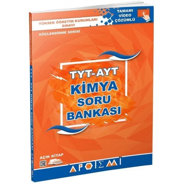 Apotemi Yayınları TYT AYT Kimya Soru Bankası