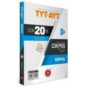 A Yayınları TYT AYT Kimya Son 20 Yıl Konularına Göre Tamamı Çözümlü Çıkmış Sorular