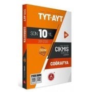 A Yayınları TYT AYT Coğrafya Son 10 Yıl Konularına Göre Tamamı Çözümlü Çıkmış Sorular