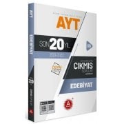 A Yayınları AYT Edebiyat Son 20 Yıl Konularına Göre Tamamı Çözümlü Çıkmış Sorular