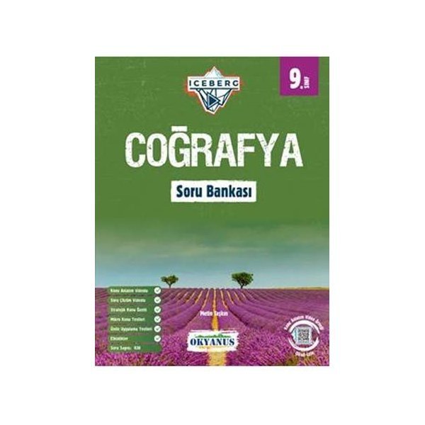 Okyanus Yayınları 9. Sınıf Coğrafya Iceberg Soru Bankası