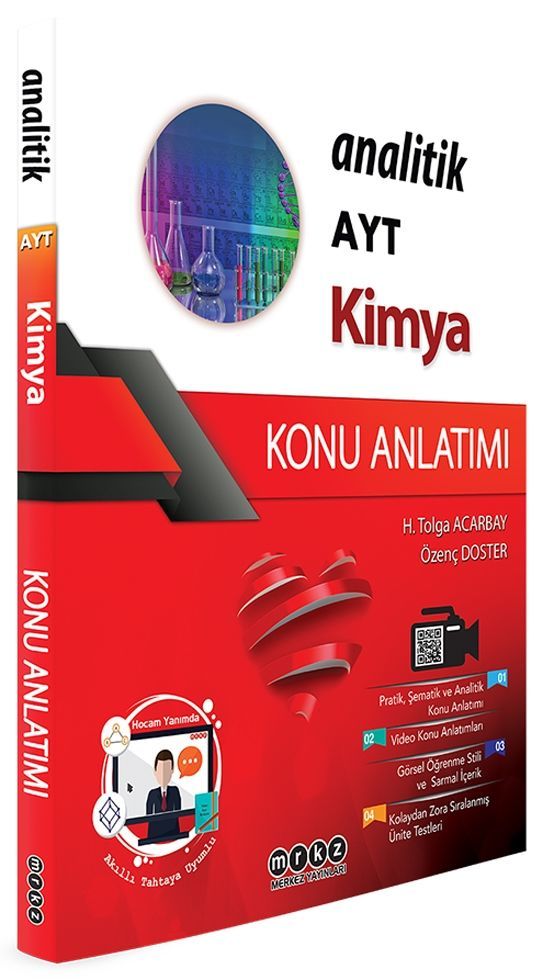 Merkez Yayınları AYT Kimya Analitik Konu Anlatımı